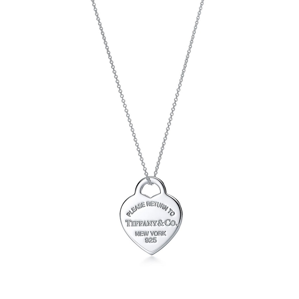 Brand New Tiffany Heart Tag Necklace